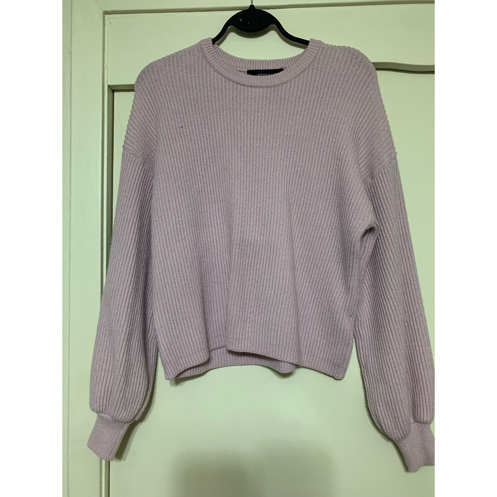 Forever 21 ➕ Lavender Crop Sweater 💜